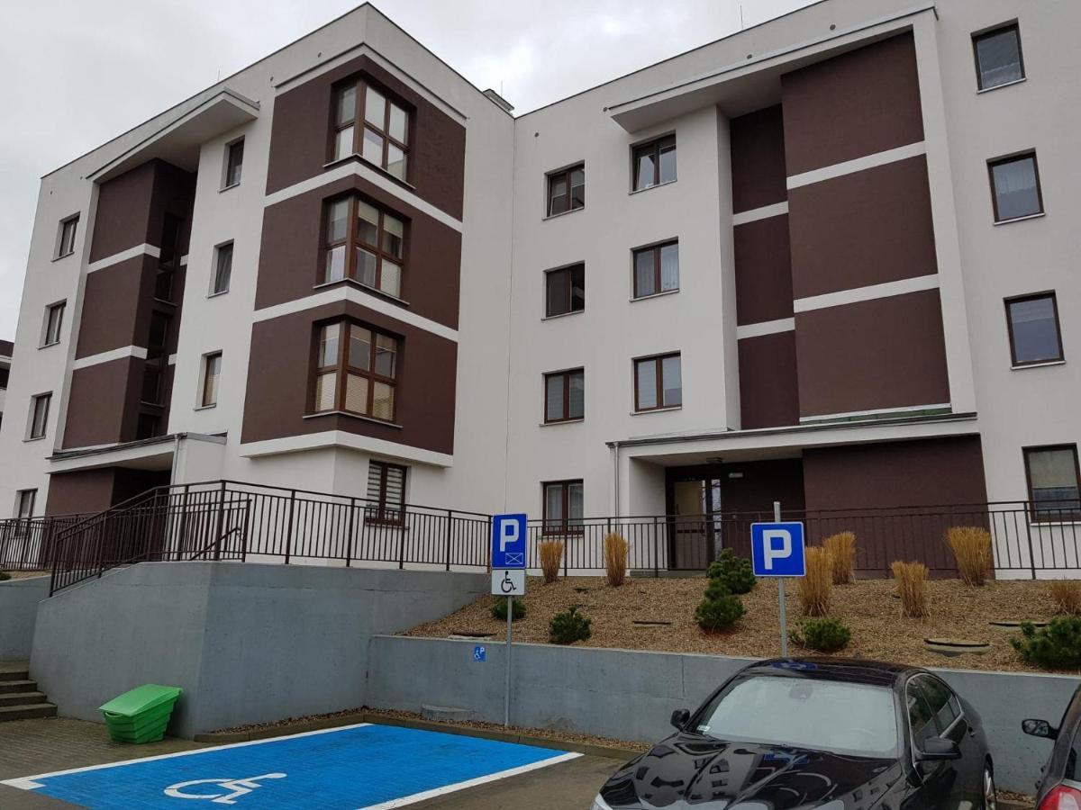Appartamento Apartament White Ilawa Esterno foto