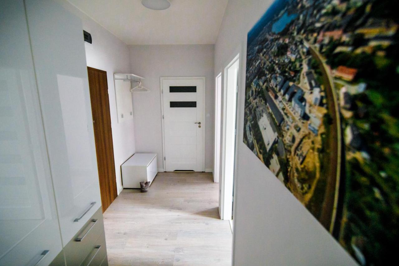 Appartamento Apartament White Ilawa Esterno foto