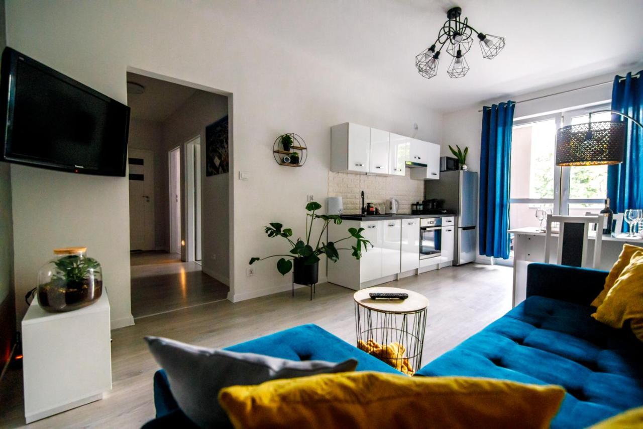 Appartamento Apartament White Ilawa Esterno foto